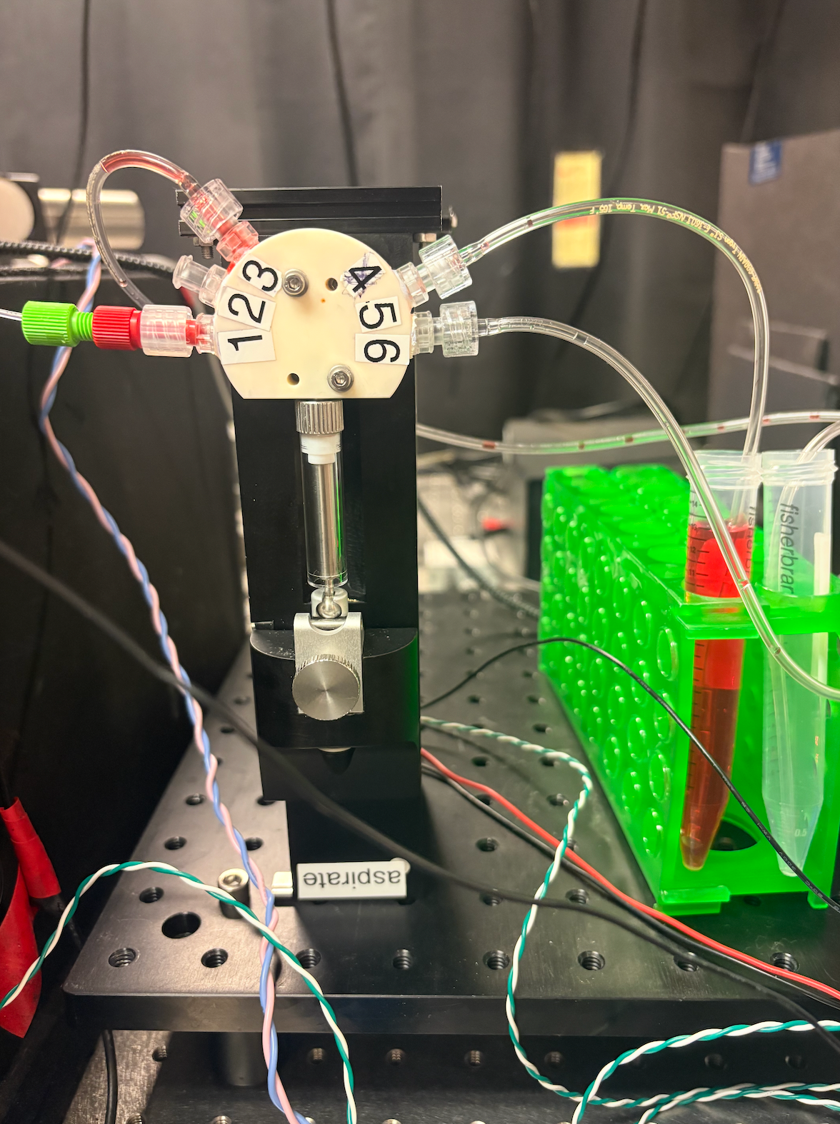 Pump and solenoid fluidic hardware used for automated sample routing
